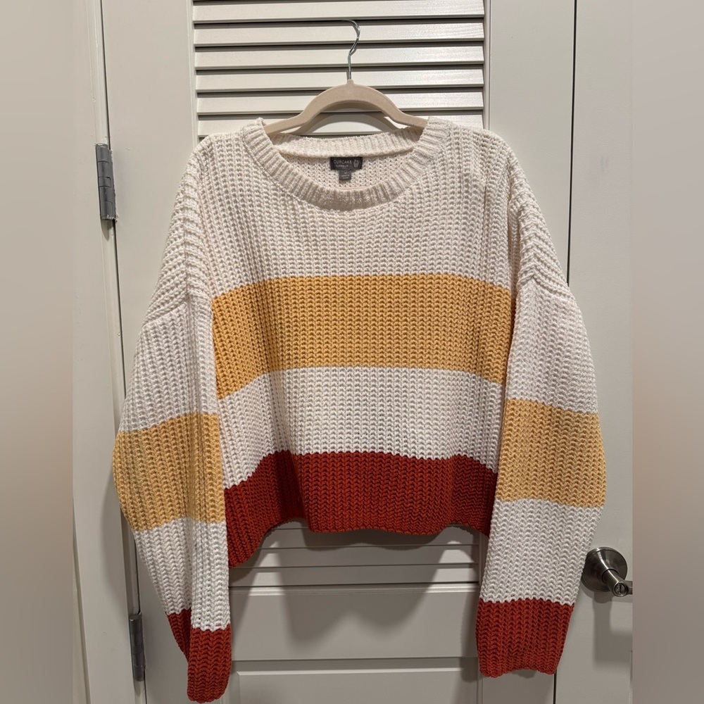 Francesca's Knit Striped Sweater